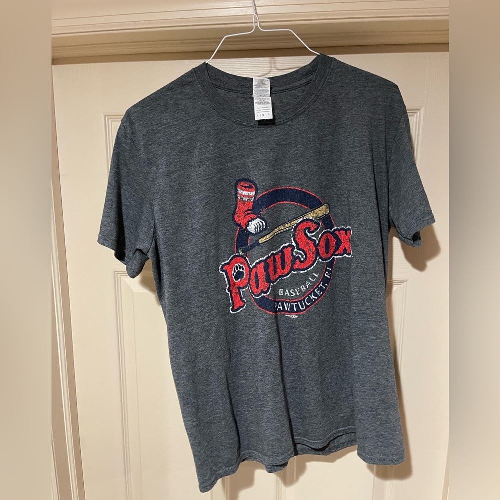 Pawtucket Paw Sox Tshirt Boston Red Sox minor league baseball
